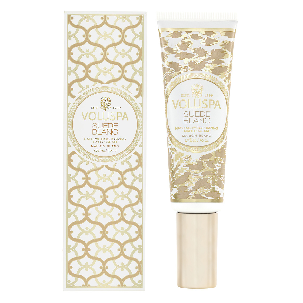 voluspa SUEDE BLANC HANDCREAM Crème Main