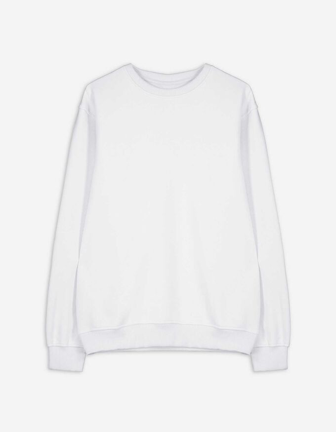 Sweatshirt - Rippbündchen