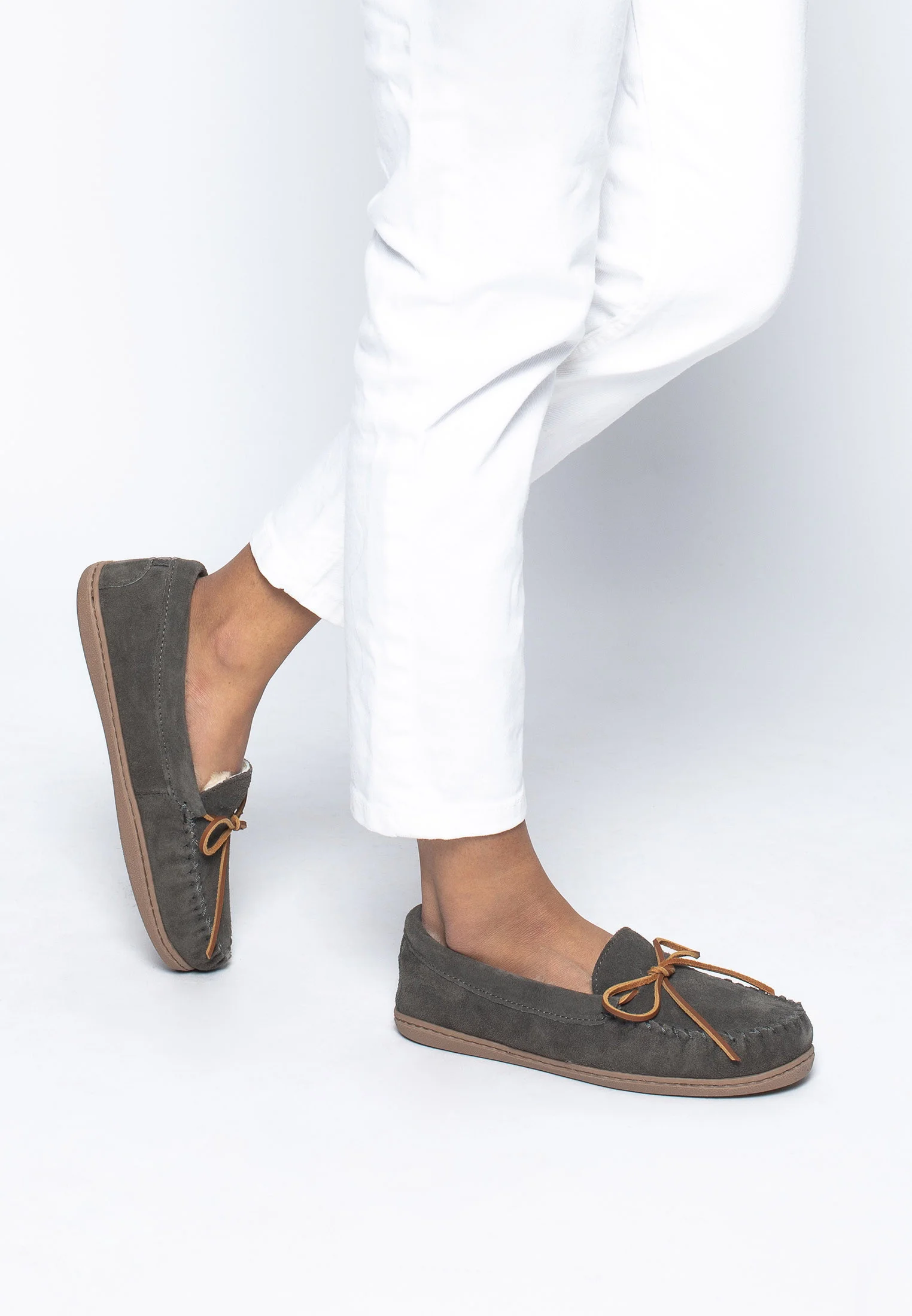 Minnetonka SHEEPSKIN HARDSOLEMOC - Mocasines