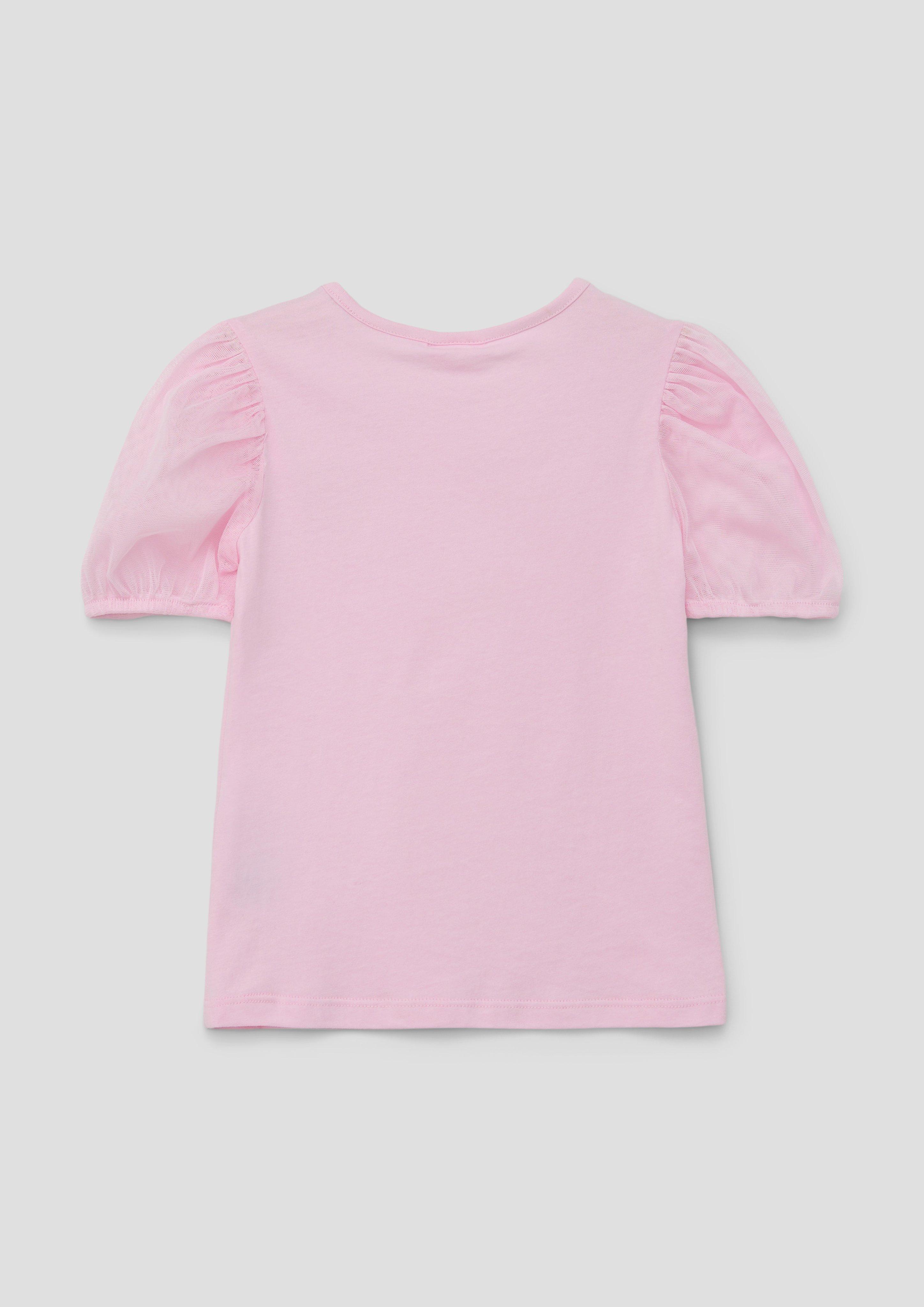T-Shirt mit Pailletten-Detail  2145543-4073