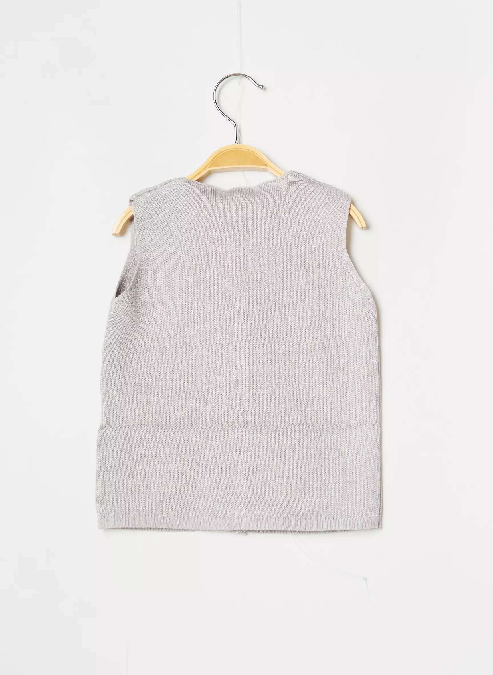 J O Milano Gilet Garcon couleur gris