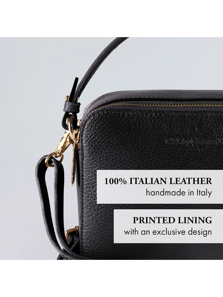 CXL by Christian Lacroix Leder-Umhängetasche in Schwarz - (B)21 x (H)17 x (T)8 cm günstig kaufen onesize