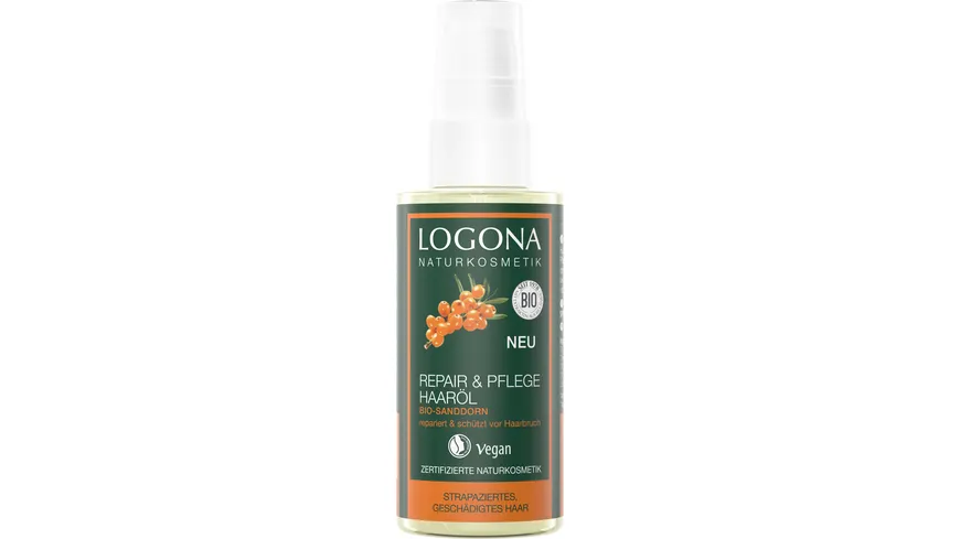 LOGONA Repair & Pflege Haaröl Bio-Sanddorn 75 ml