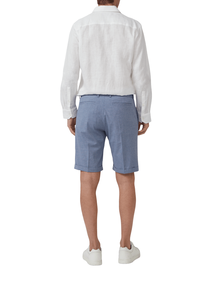 s.Oliver BLACK LABEL Bermuda keine Beinlänge in Blau günstig kaufen