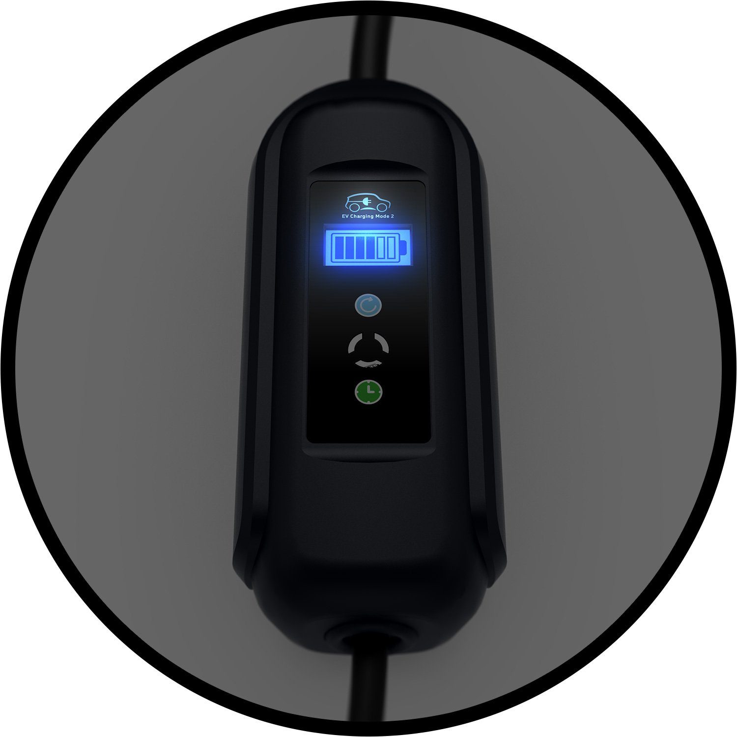 VOLTMOVE mobile Elektroauto-Ladestation Typ 2 auf CCE16 3P mit mobiler Wallbox, 11,00kW / 16A, Reise-Set mit 6 Adaptern, Wandhalterung & Koffer