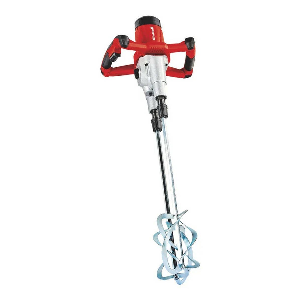 Einhell Rührwerk TE-MX 1600-2 Twin, 1600 W, Komplett-Set, inkl. 2 Positionierungszapfen & 2 Rührquirle, Drehzahlregelung, Zwei-Gang-Getriebe, Softstart