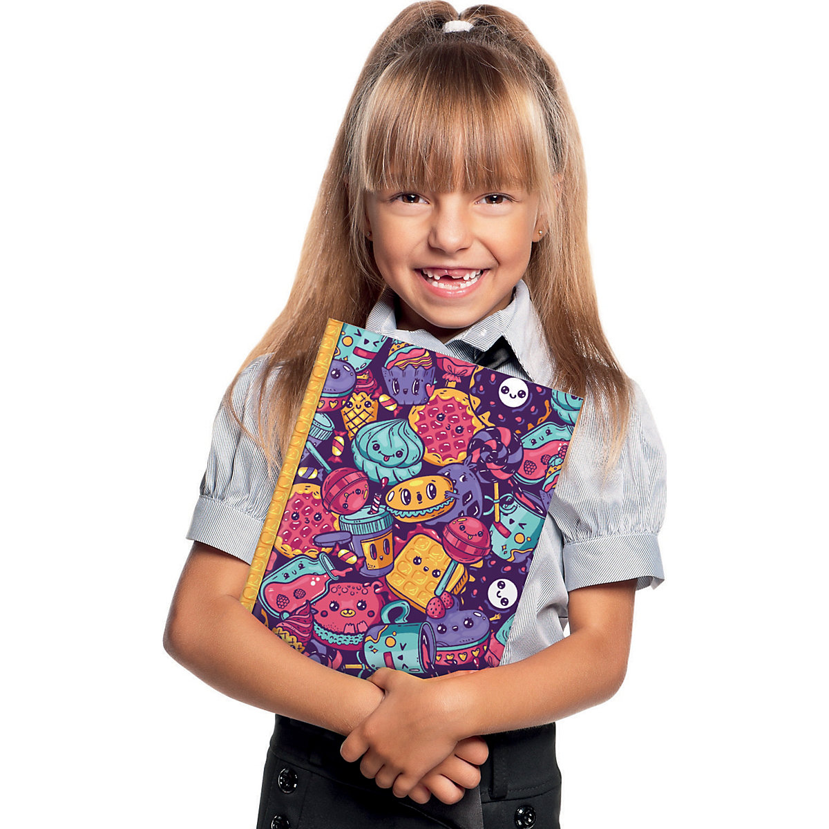 Notizbuch Sweets, blanko, DIN A4, 96 Blatt