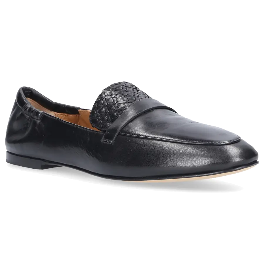 Pomme D`OR - Ballerinas 0163 Kalbsleder - schwarz
