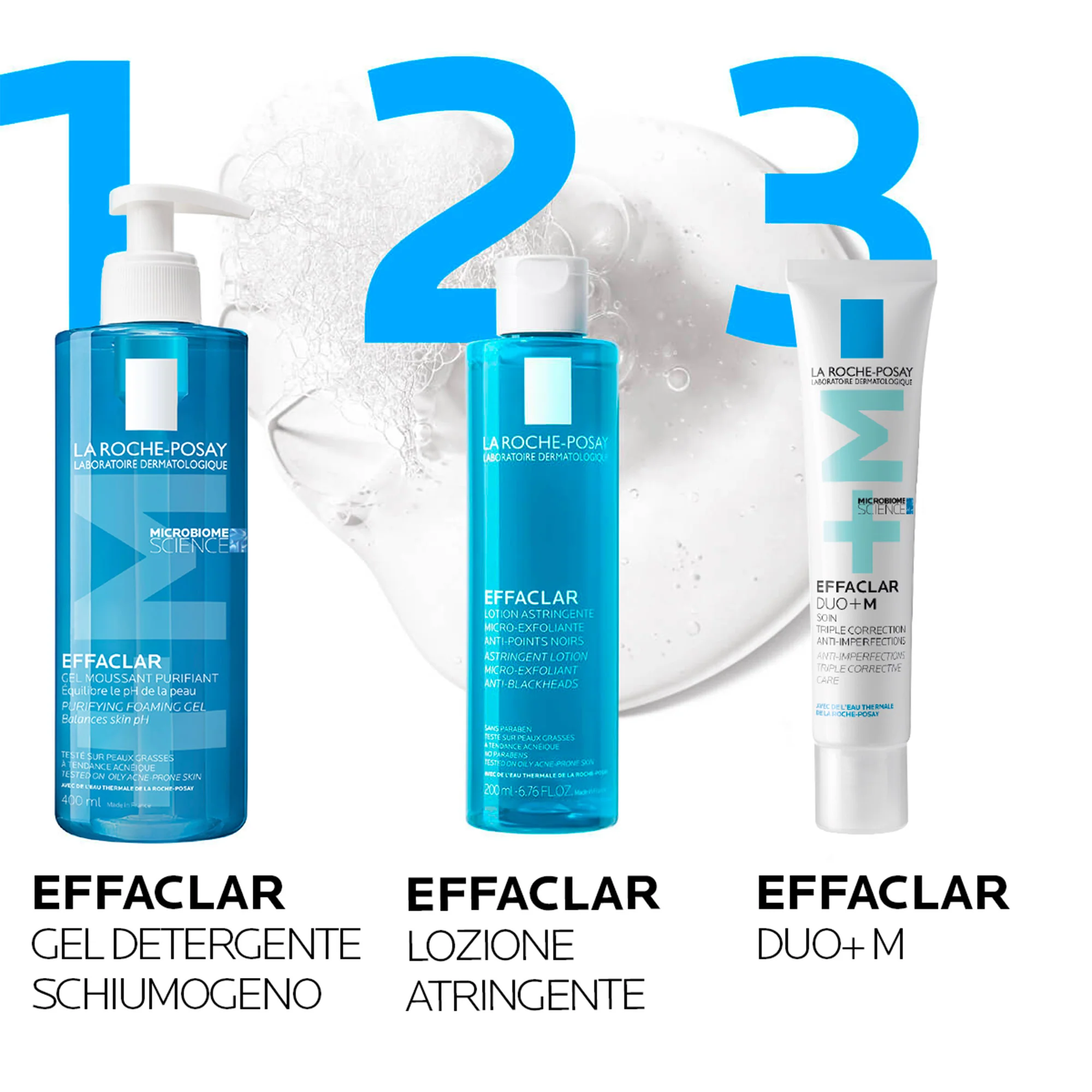 Effaclar Μικρο-Απολεπιστική Στυπτική Λοσιόν - Τονωτική Λοσιόν Προσώπου