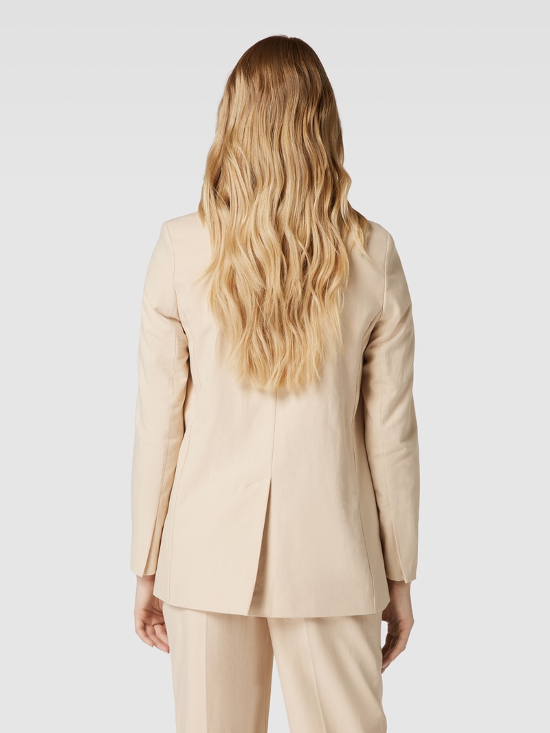 Blazer mit Reverskragen in sand