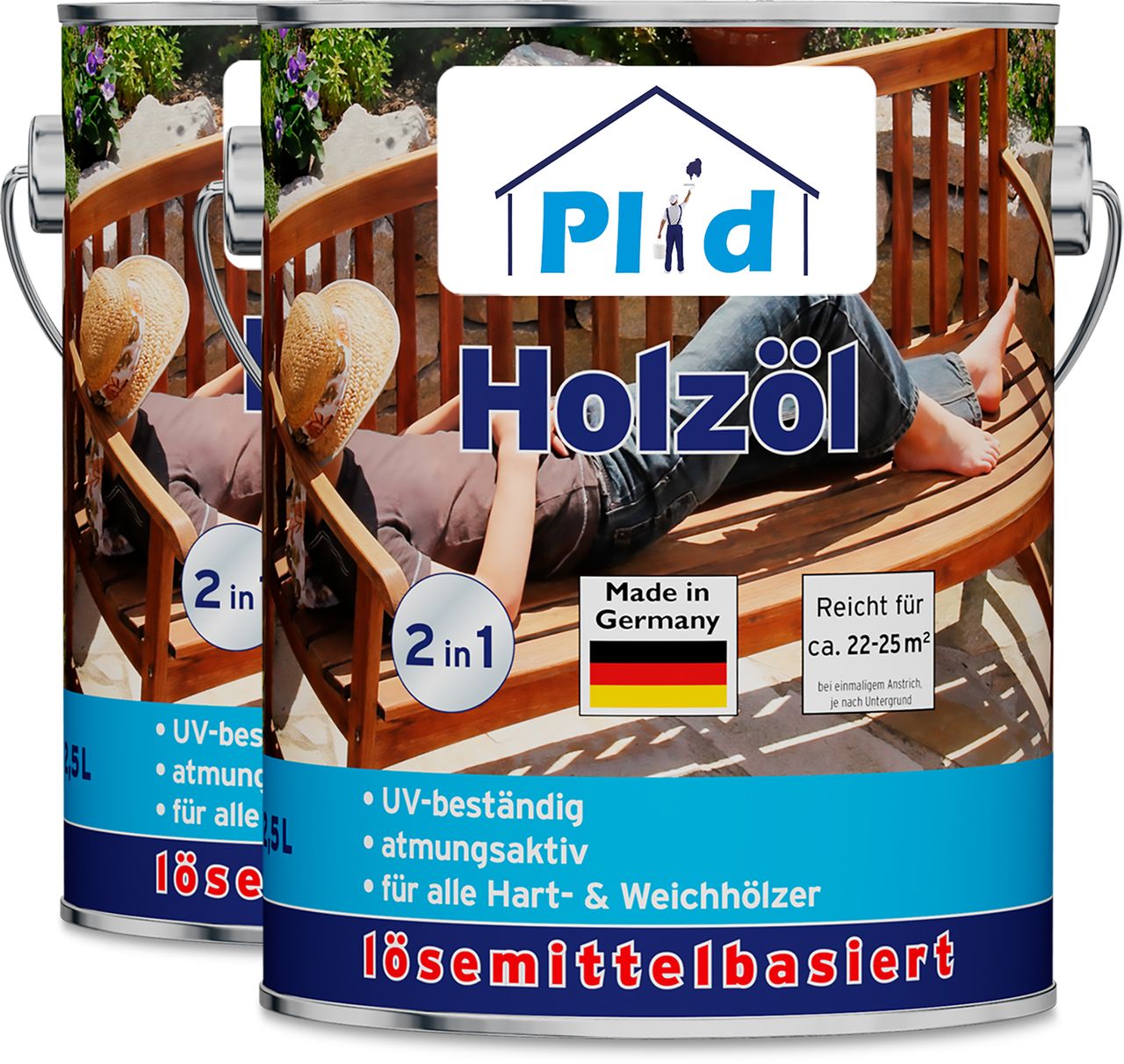 Plid Premium Holzöl Pflegeöl Holzschutz Imprägnieröl Farblos