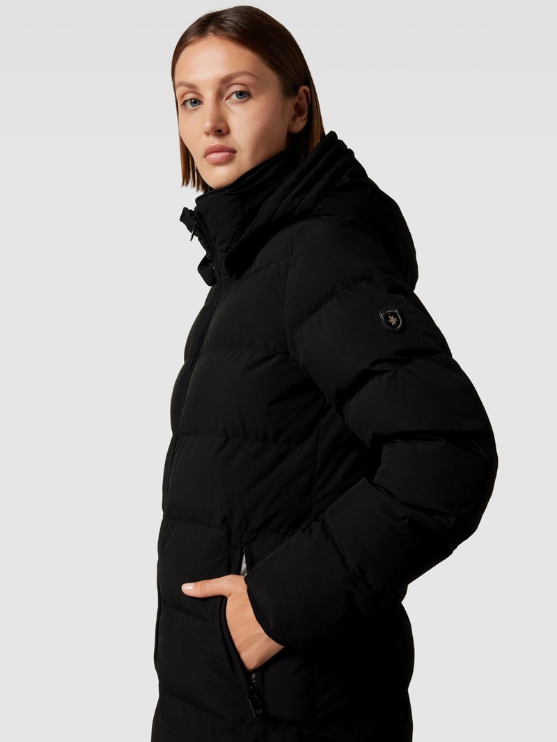 Funktionsjacke mit Kapuze Modell 'GOLDMINE' in schwarz