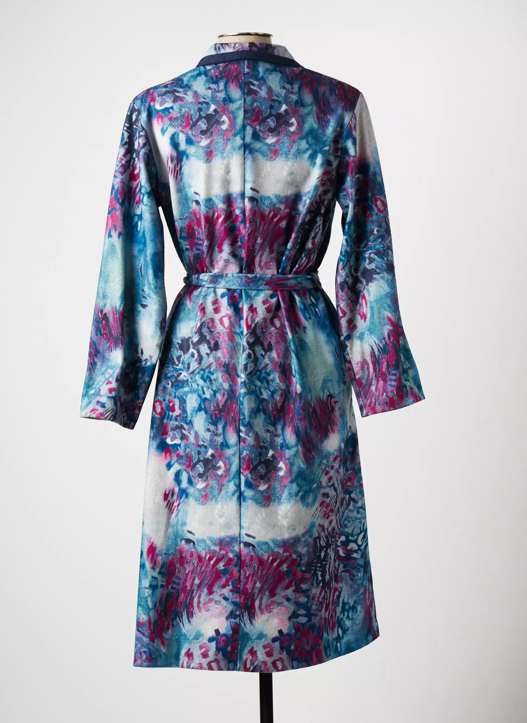Marie De Marcille Robes Mi Longues Femme couleur bleu