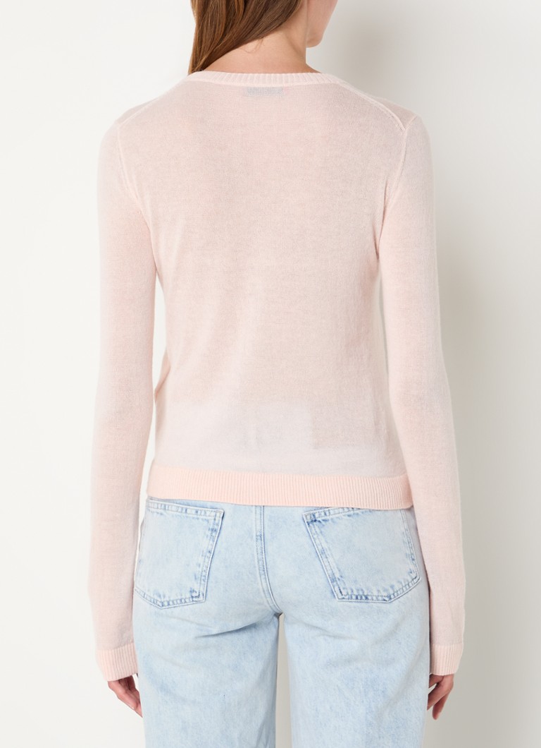 Πουλόβερ Max & Co Monique Fine Knit από μείγμα αλπακά με στρογγυλή λαιμόκοψη
