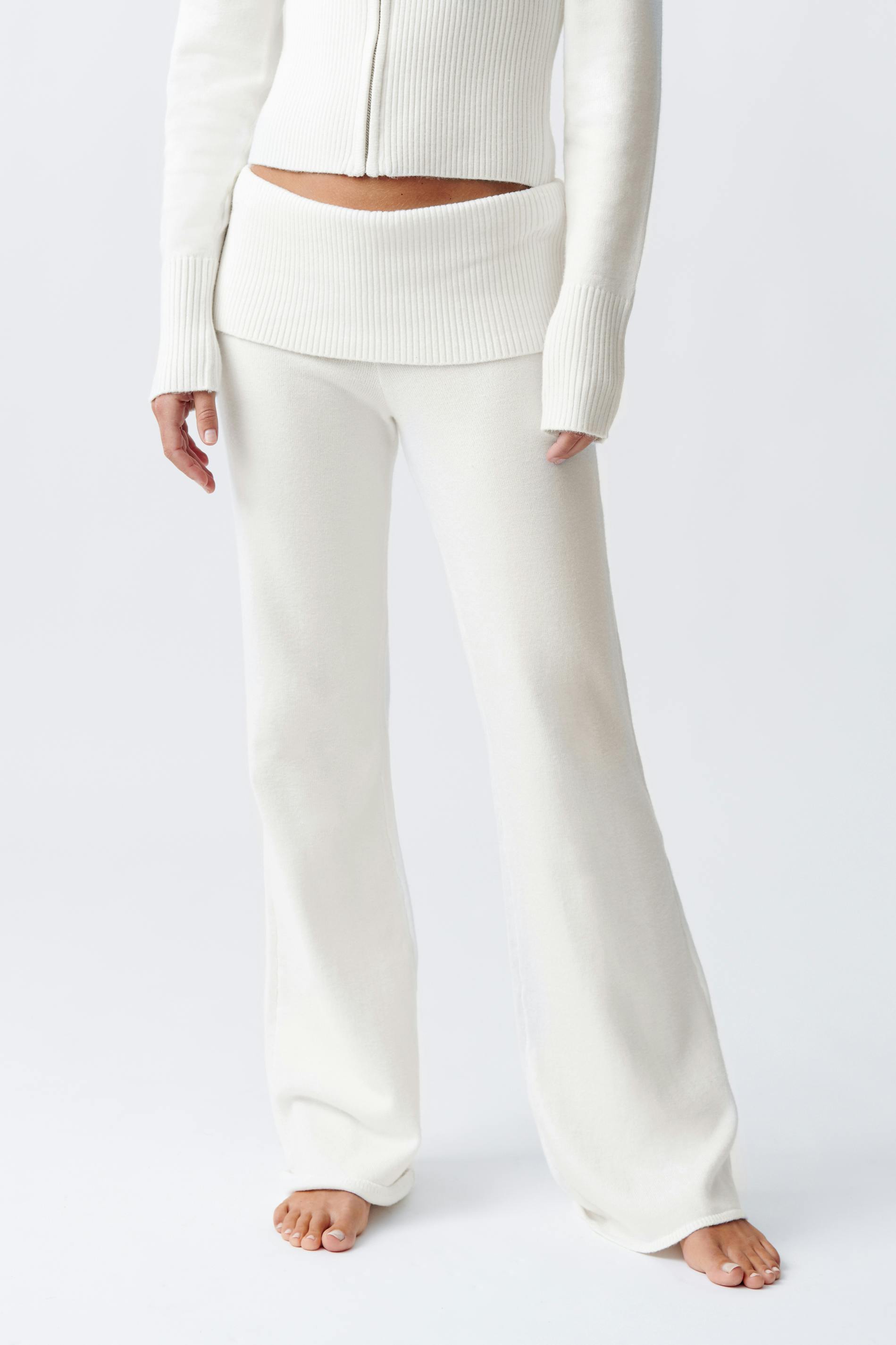 Knitted lounge trousers