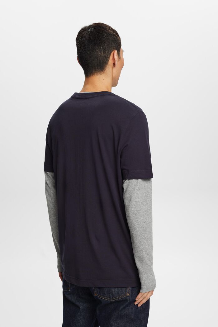 T-Shirt aus Jersey mit Brusttasche