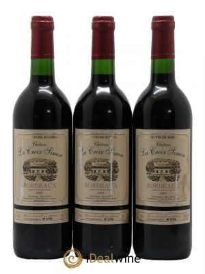 - Chateau La Croix Simon 2003 - Lot de 3 Bouteilles