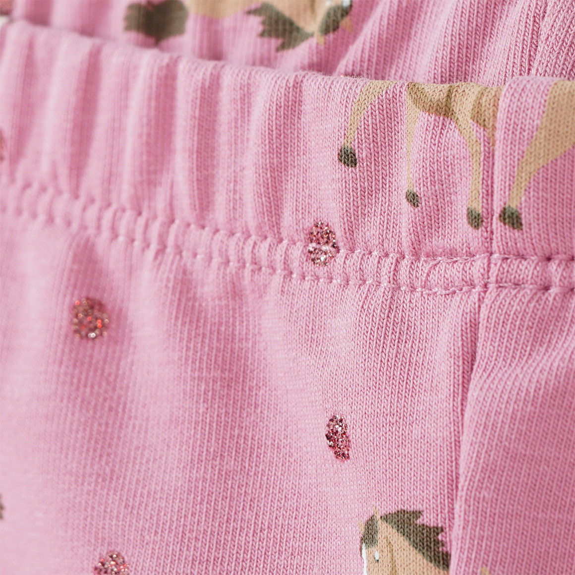 Baby Leggings mit Pferde-Allover