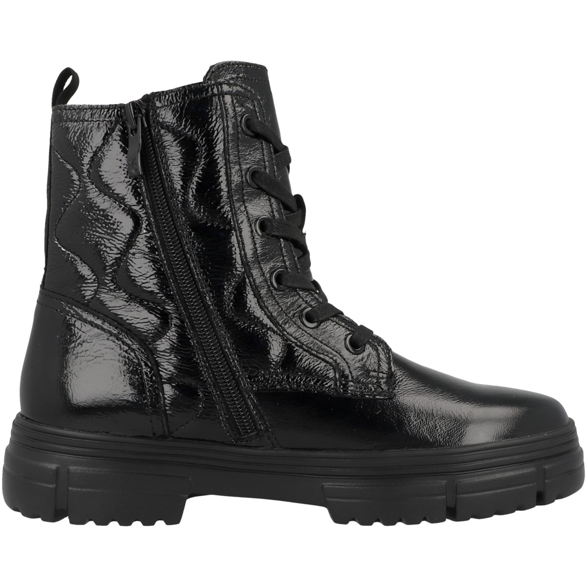 CAPRICE 9-25207-29 Schnürboots schwarz
