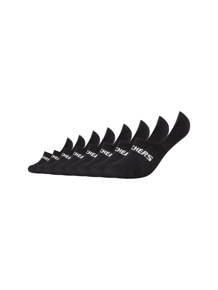 Skechers Füßlinge 8er Pack mesh ventilation in Schwarz günstig kaufen 47-49