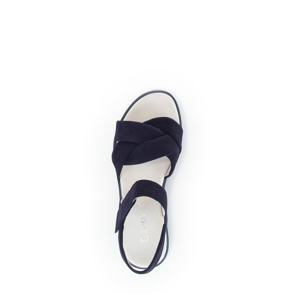 Gabor fashion Plateau Sandale blau