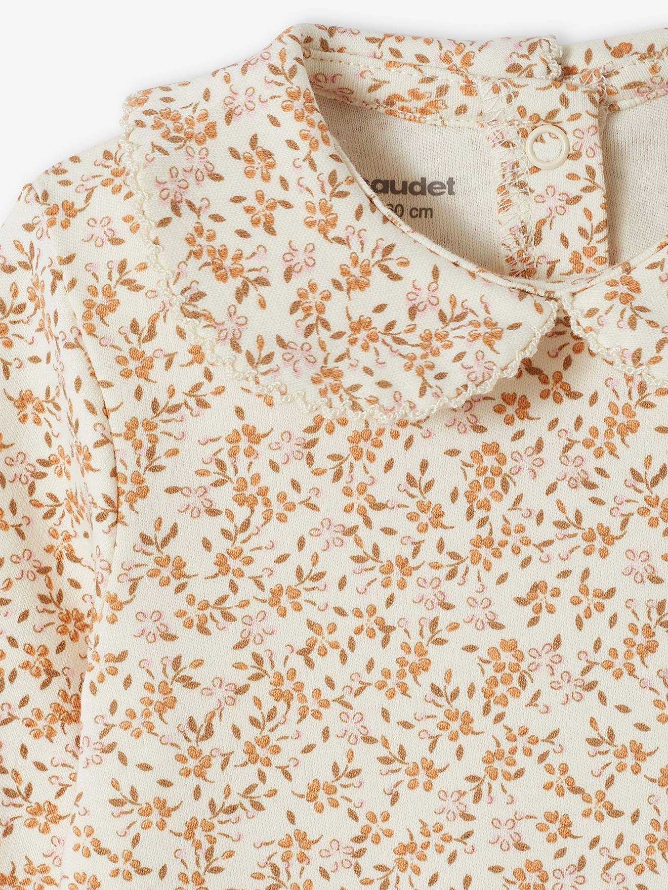 Vertbaudet Baby Jersey-Strampler Oeko-Tex - wollweiß