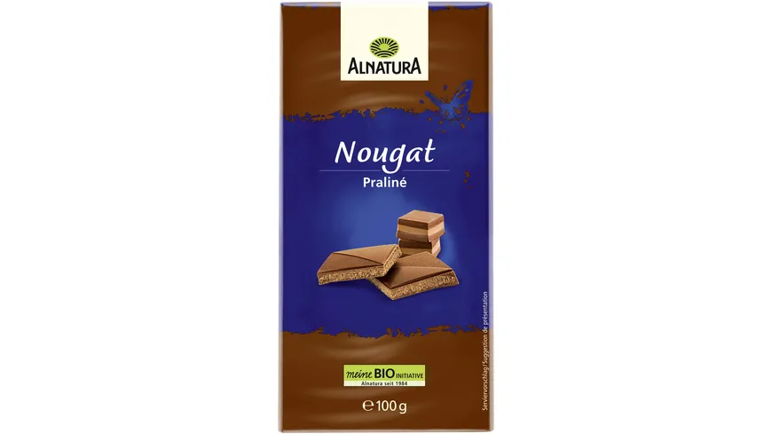 Alnatura Bio Nougat Schokolade 100 g