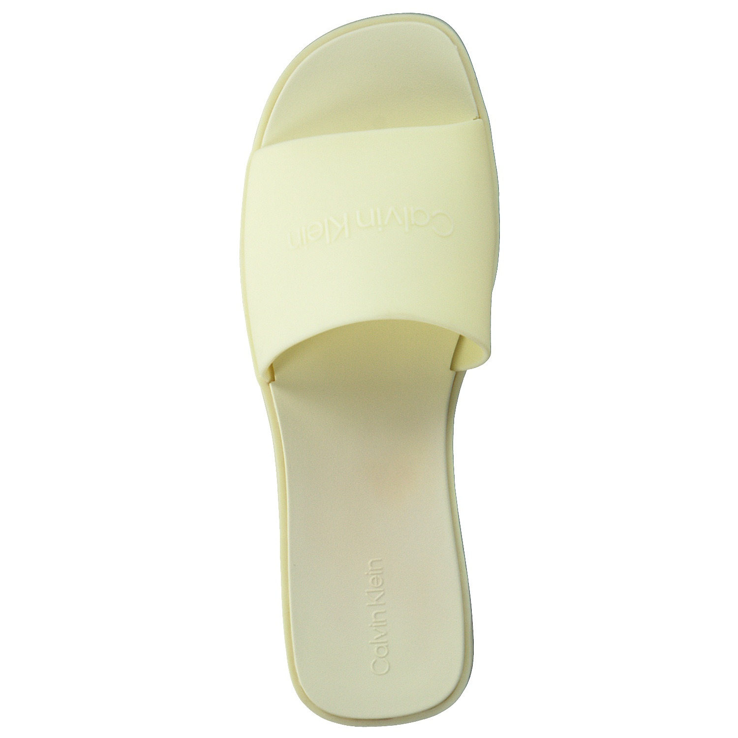 Calvin Klein HW0HW00749, Offene Halbschuhe, Damen, Gelb