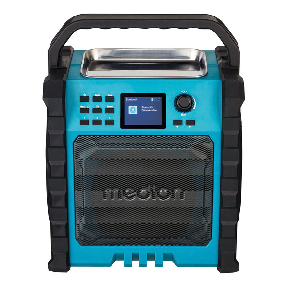 Premium Baustellenradio, inkl. integrierter Powerbank (MD43896)