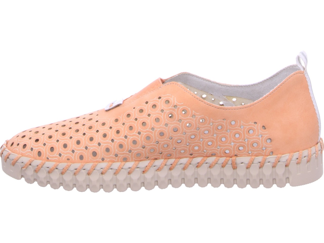 RIEKER Sportliche Slipper orange