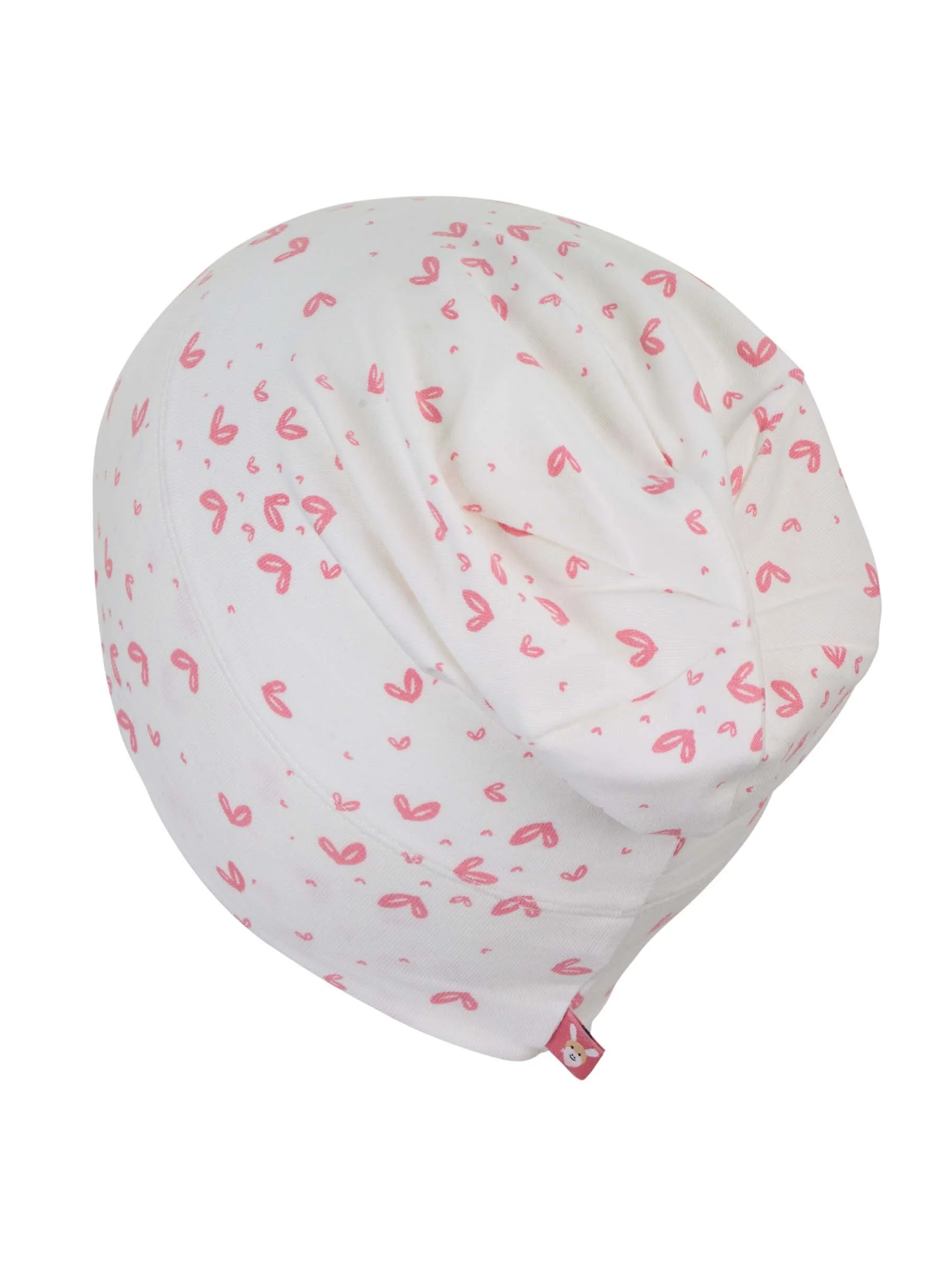 GOTS Slouch-Beanie aus Single Jersey (Bio) in Ecru