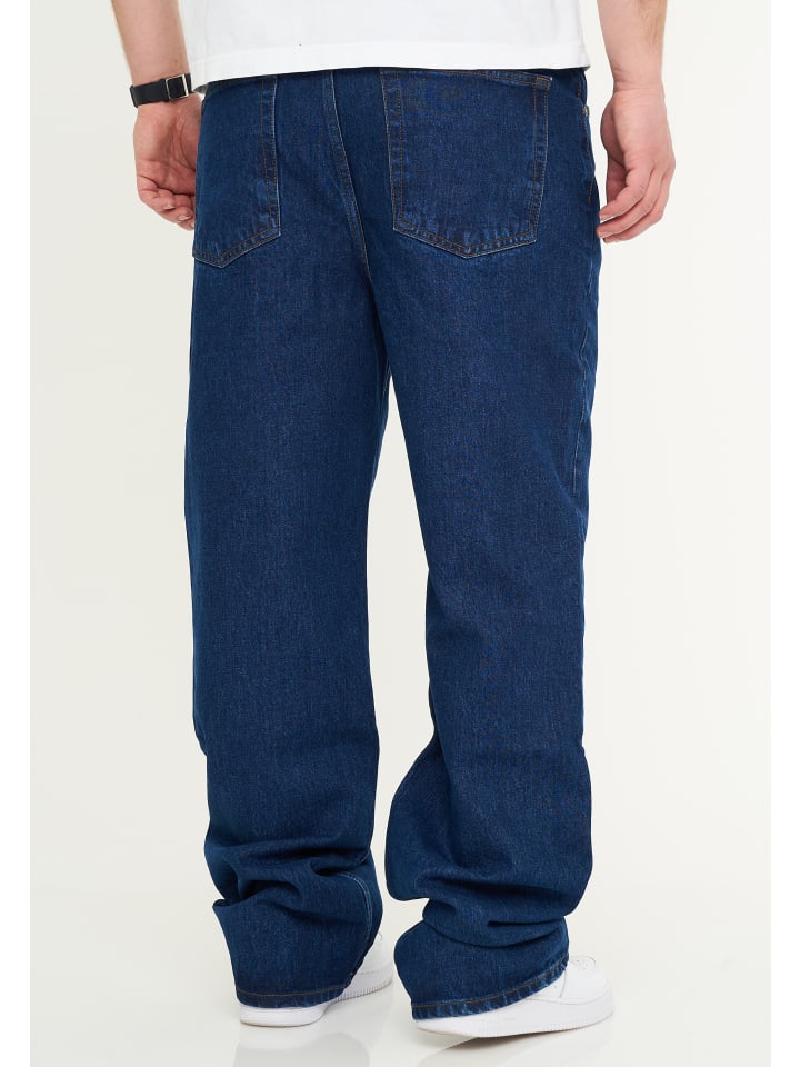 DAILY COTTON Jeans - DCCOTIA Lange Hose Loose-Fit Baggy in Medium Blue günstig kaufen