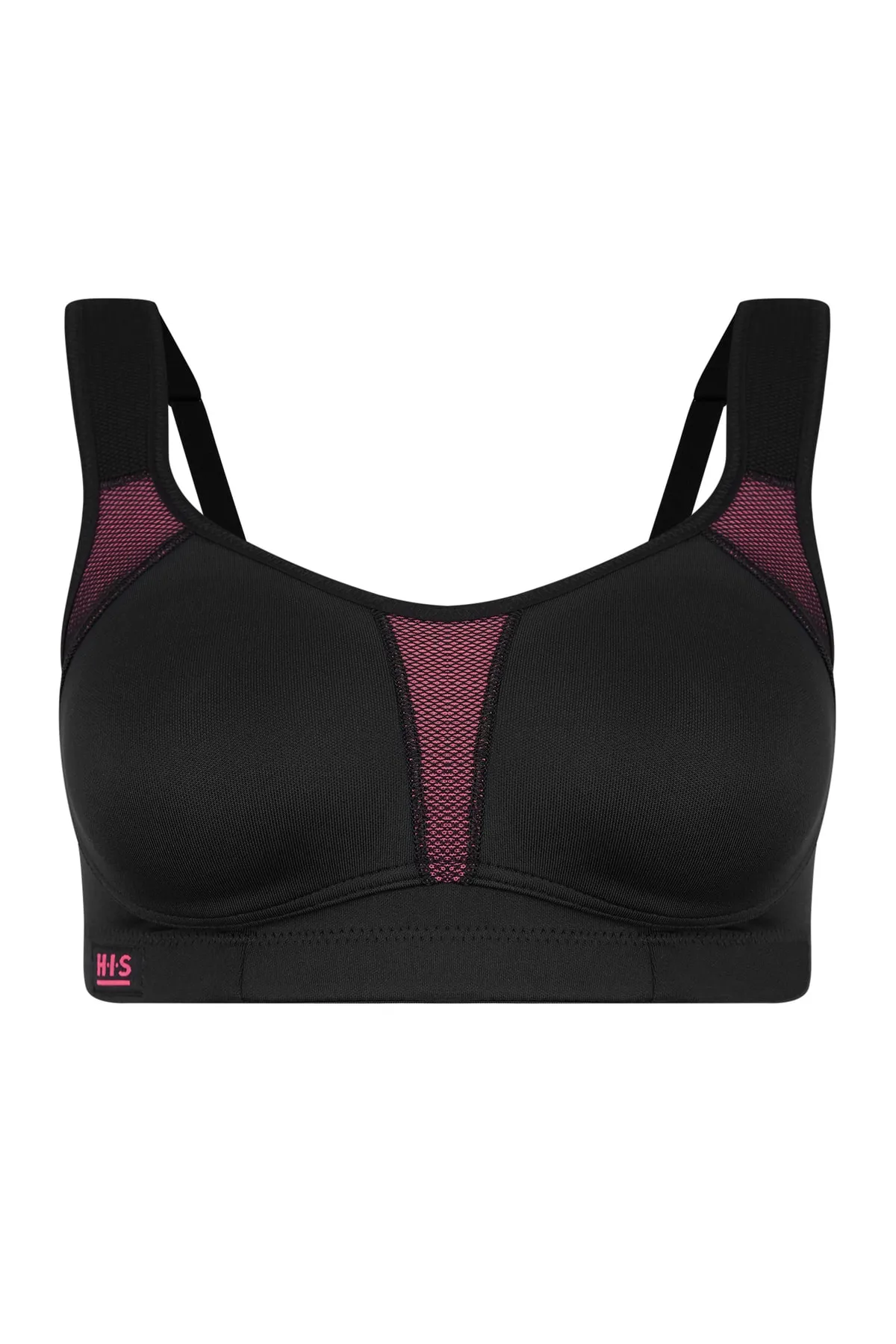 HIS  Sport-BH - Rosa - Unifarben