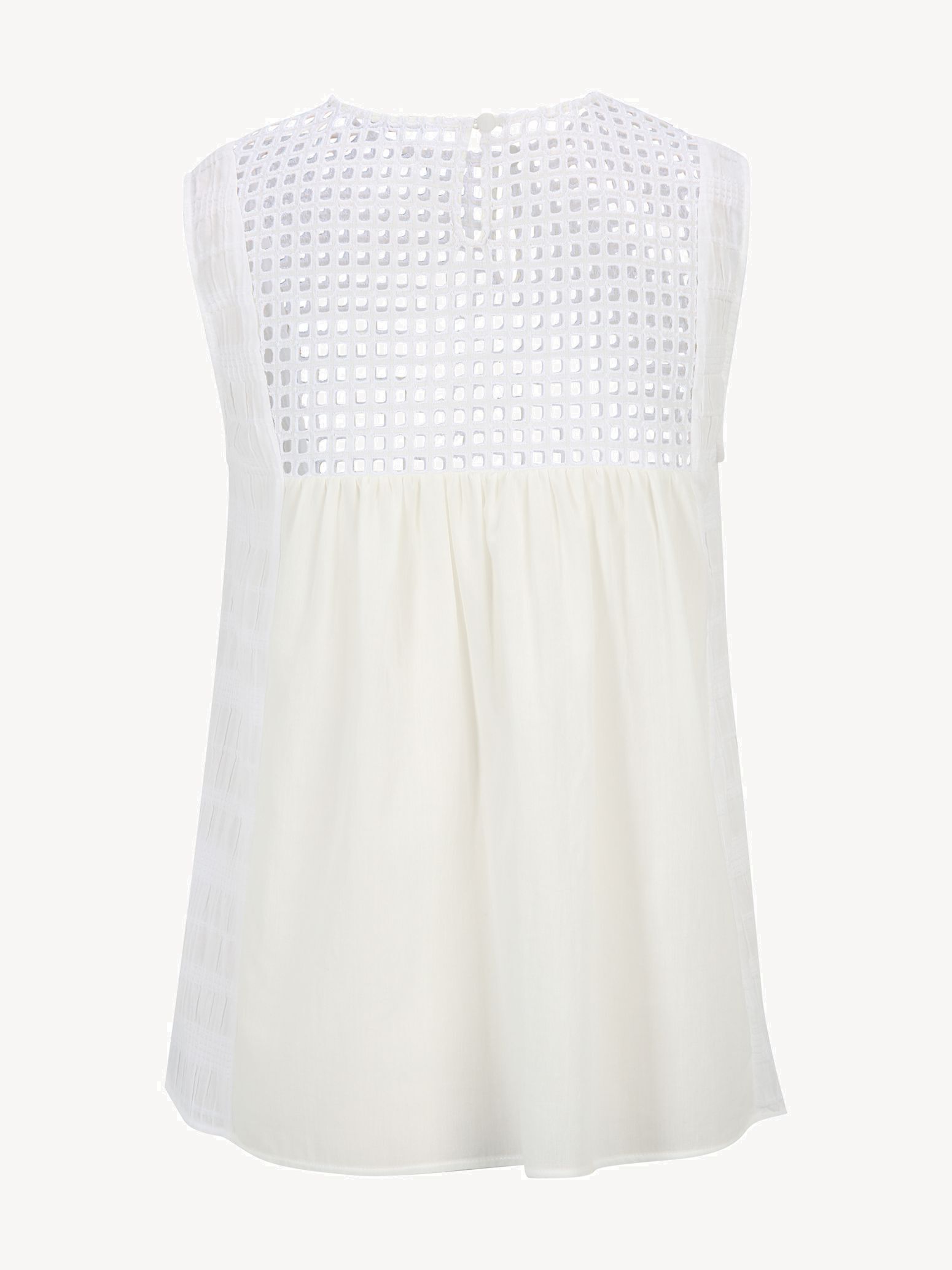 Boho Bluse - blanc