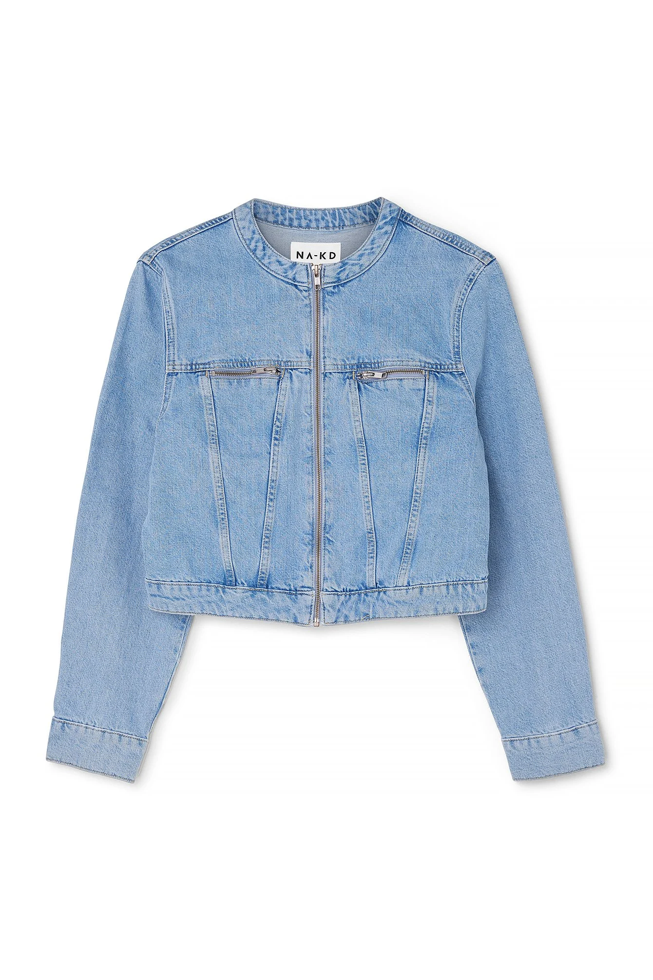 Biker-Denim-Jacke
