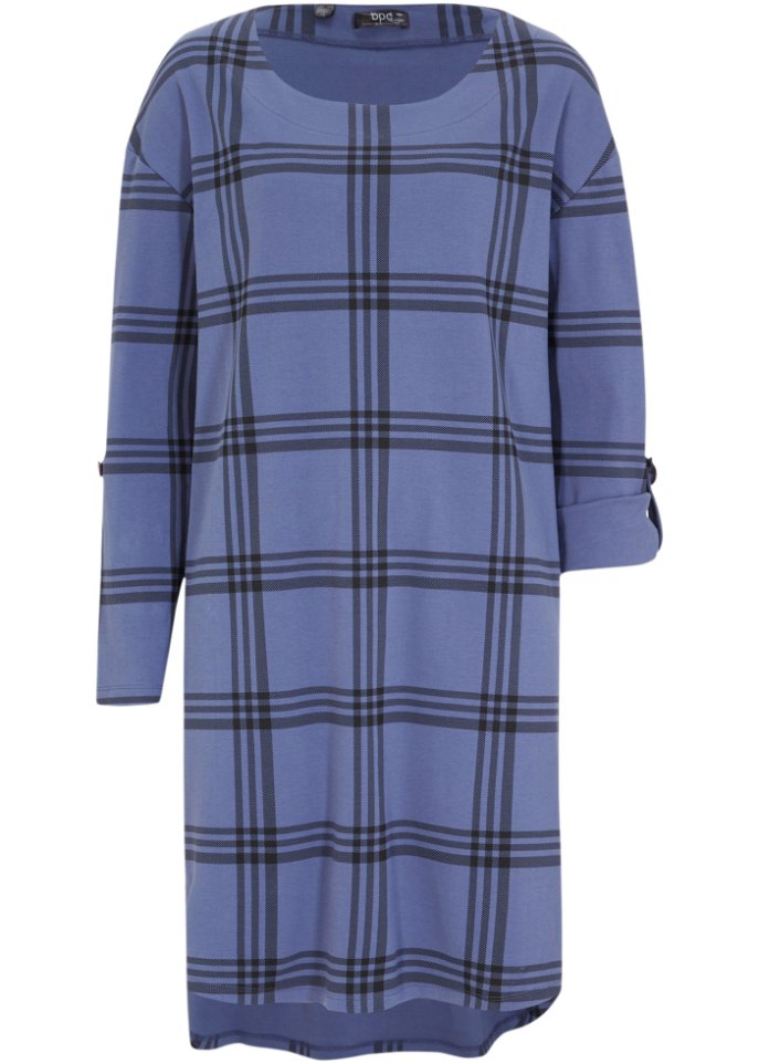 Vokuhila-Jersey-Kleid