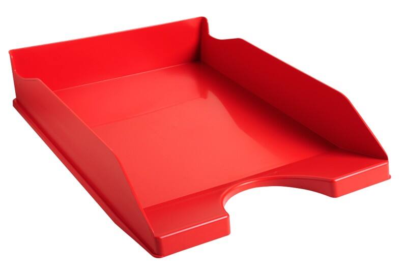 Exacompta Briefablage Classic 123107D Polystyrol 500 Blatt Rot 65 x 25,5 x 34,5 cm 10 Stück