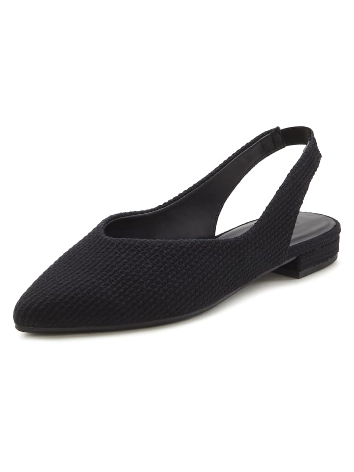LASCANA Ballerina in schwarz günstig kaufen