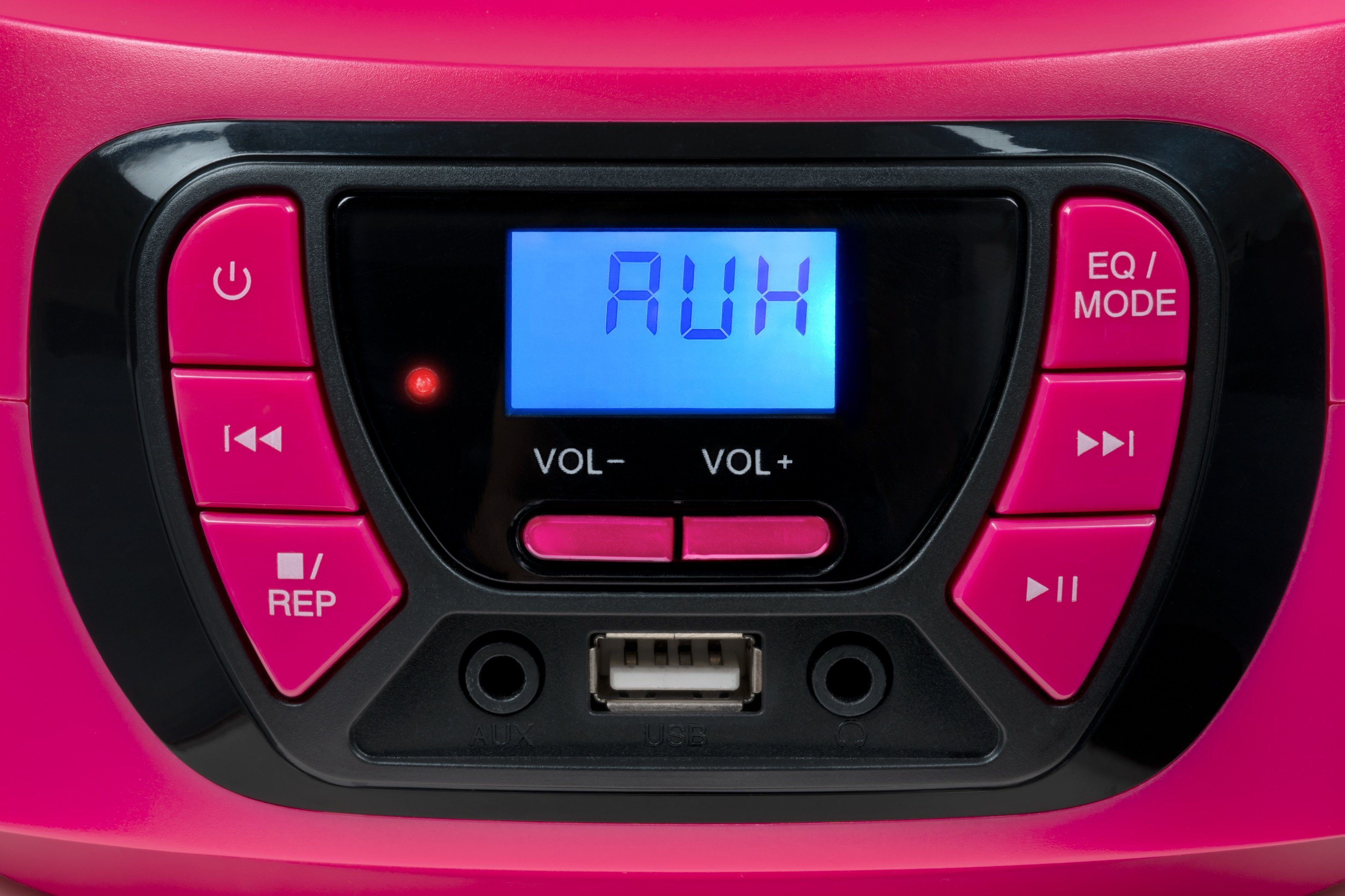 BigBen Kids Tragbares CD/Radio AU387292 USB/BT pink CD-Radiorecorder (FM-Tuner)
