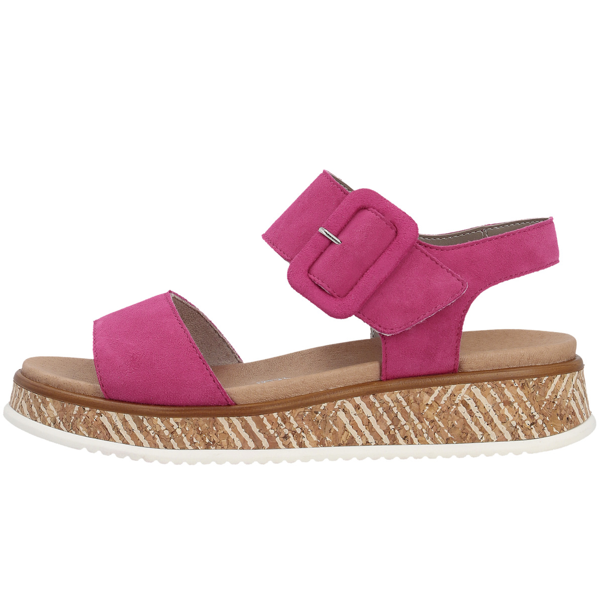 Rieker EVOLUTION W0800 Keilsandale pink