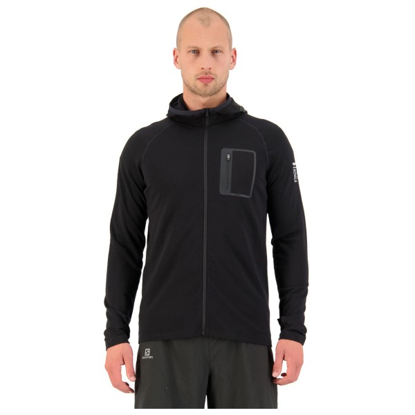 Mons Royale - Traverse Full Zip Hood - Merinohoodie