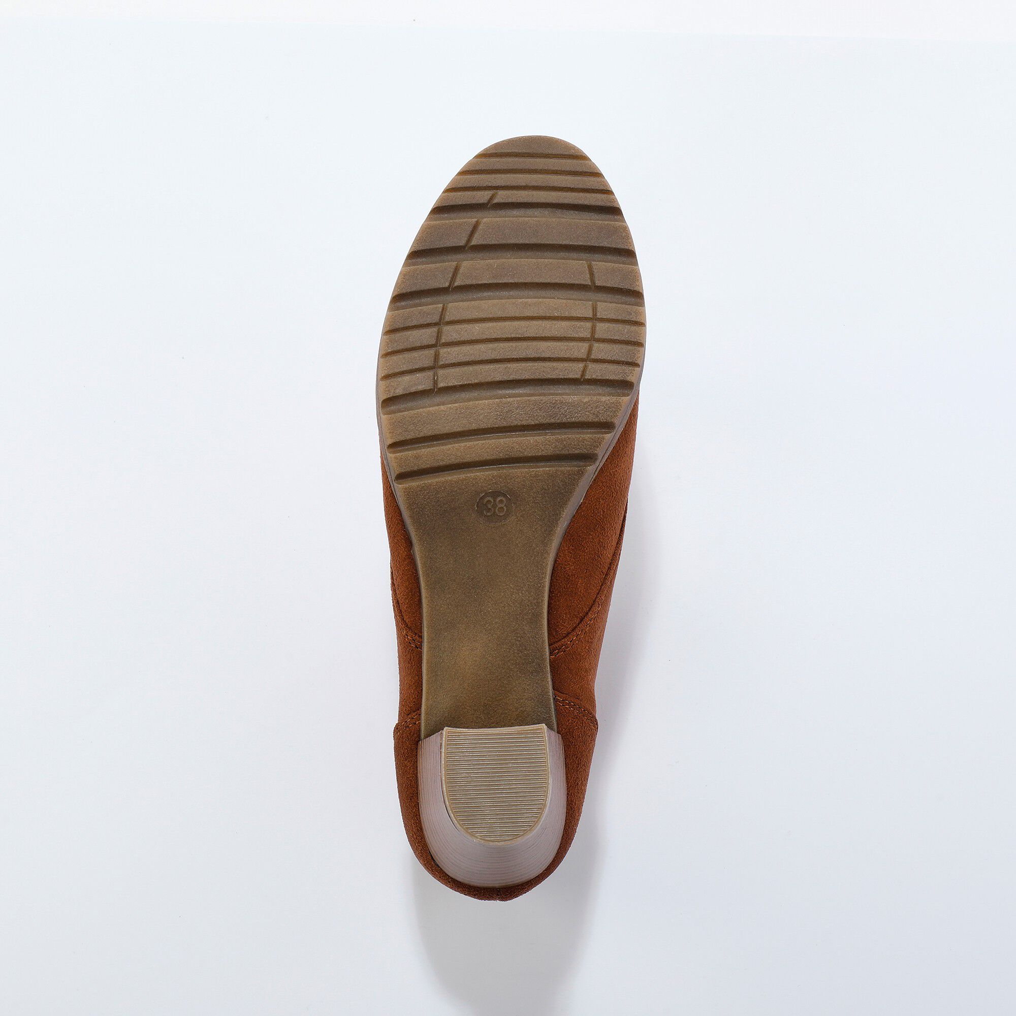 Low-boots à talon effet bois