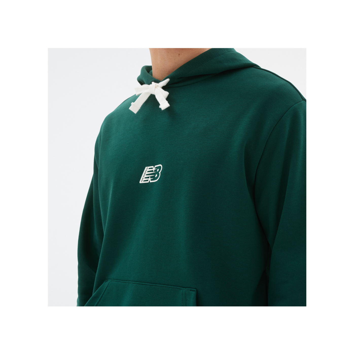 New Balance Essentials Fleece Hoody Grün FNWG