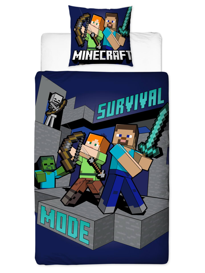 Minecraft Bettwäsche-Set 