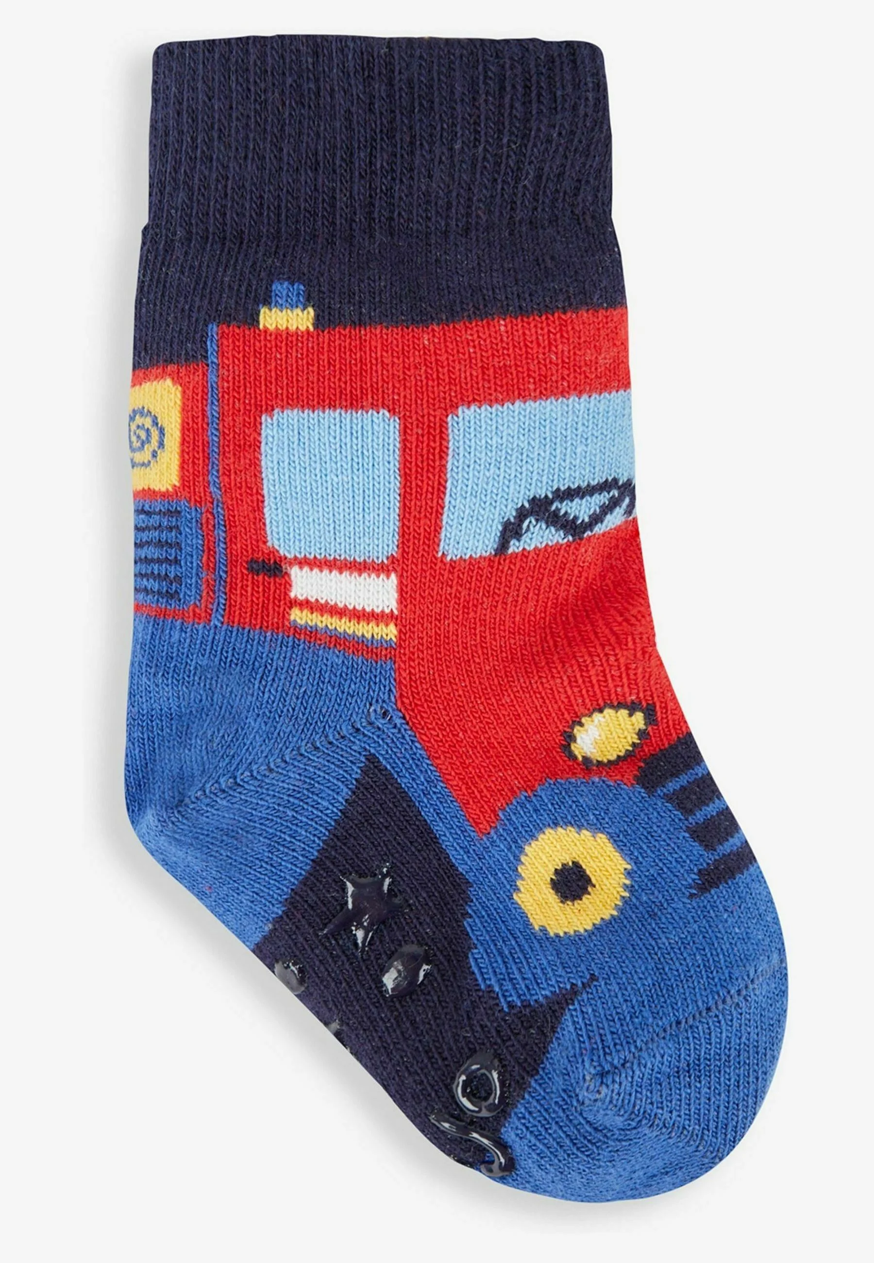 JoJo Maman Bébé 3-PACK VEHÍCULOS DE EMERGENCIA- Calcetines