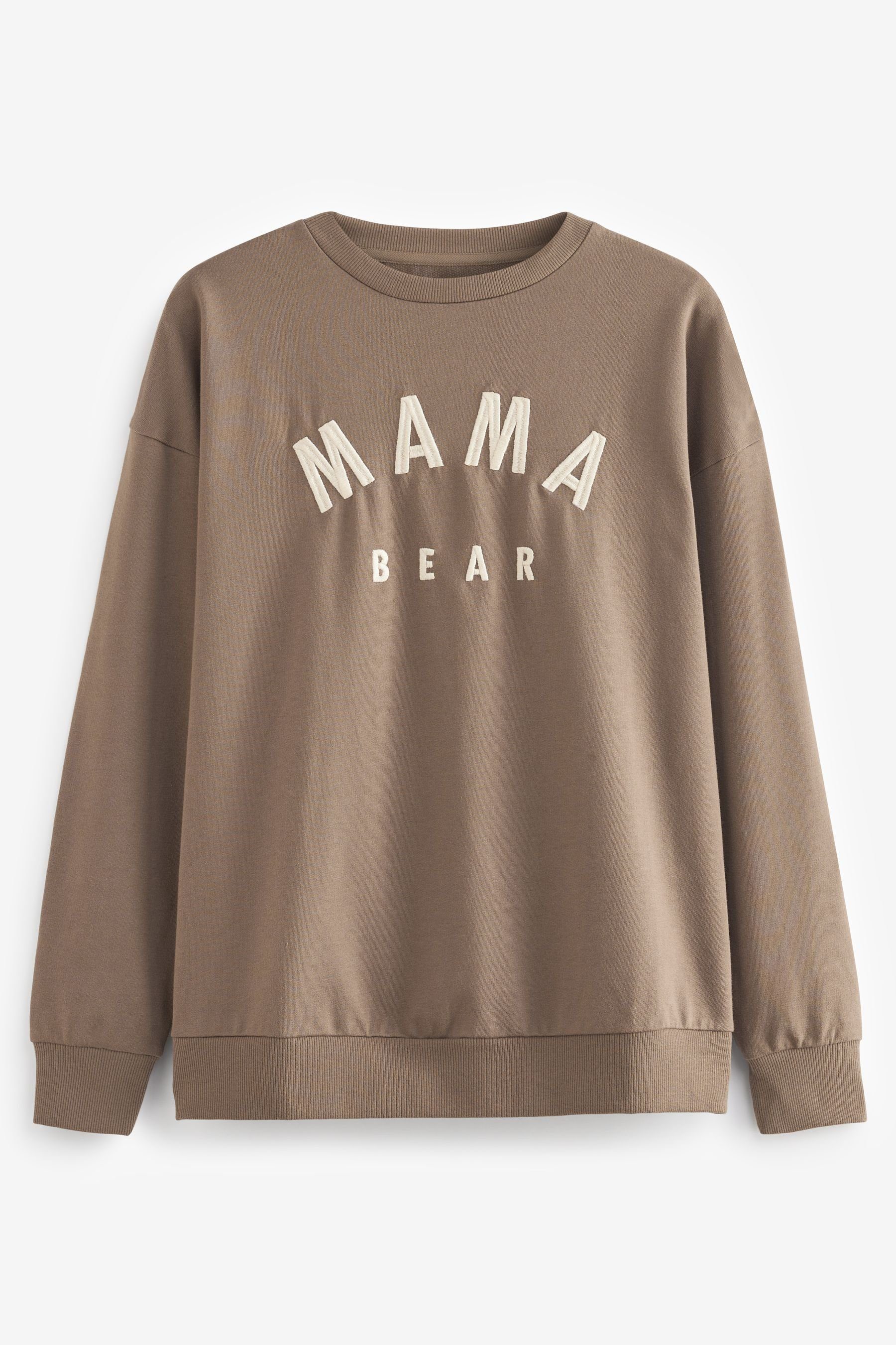 Next Umstandssweatshirt Umstandssweatshirts Bärenmama & Bärenbaby (2-tlg)