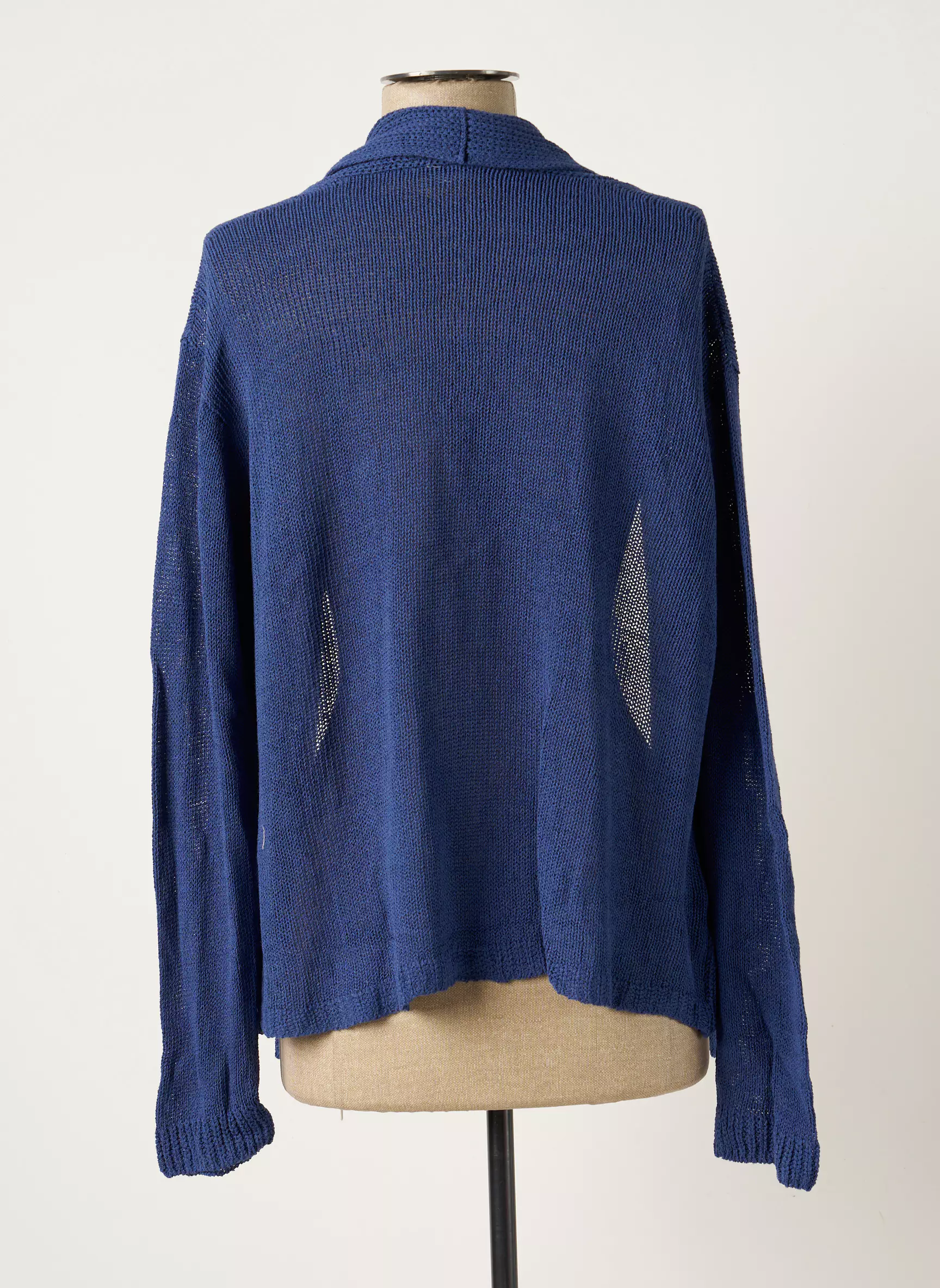 Poles Cardigans Femme couleur bleu