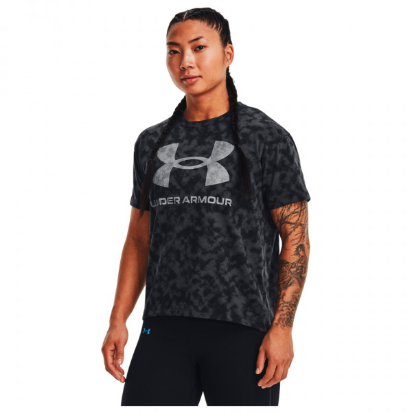 Under Armour - Women's Logo AOP Heavyweight S/S - T-Shirt