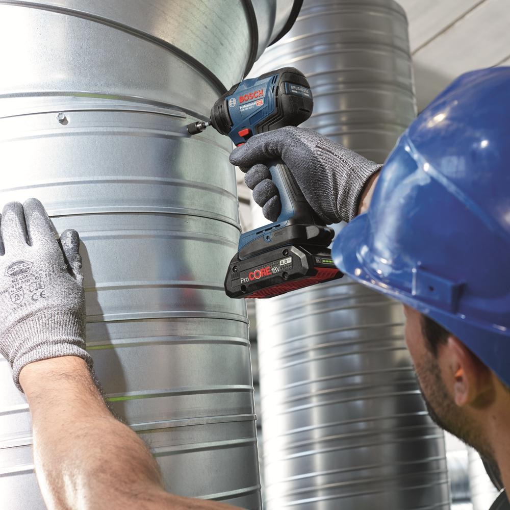 Bosch Blue 06019J0101 GDR 18V-210 C Akku-Schlagschrauber 18 Volt (ohne Akkus und Ladegerät) in L-Boxx