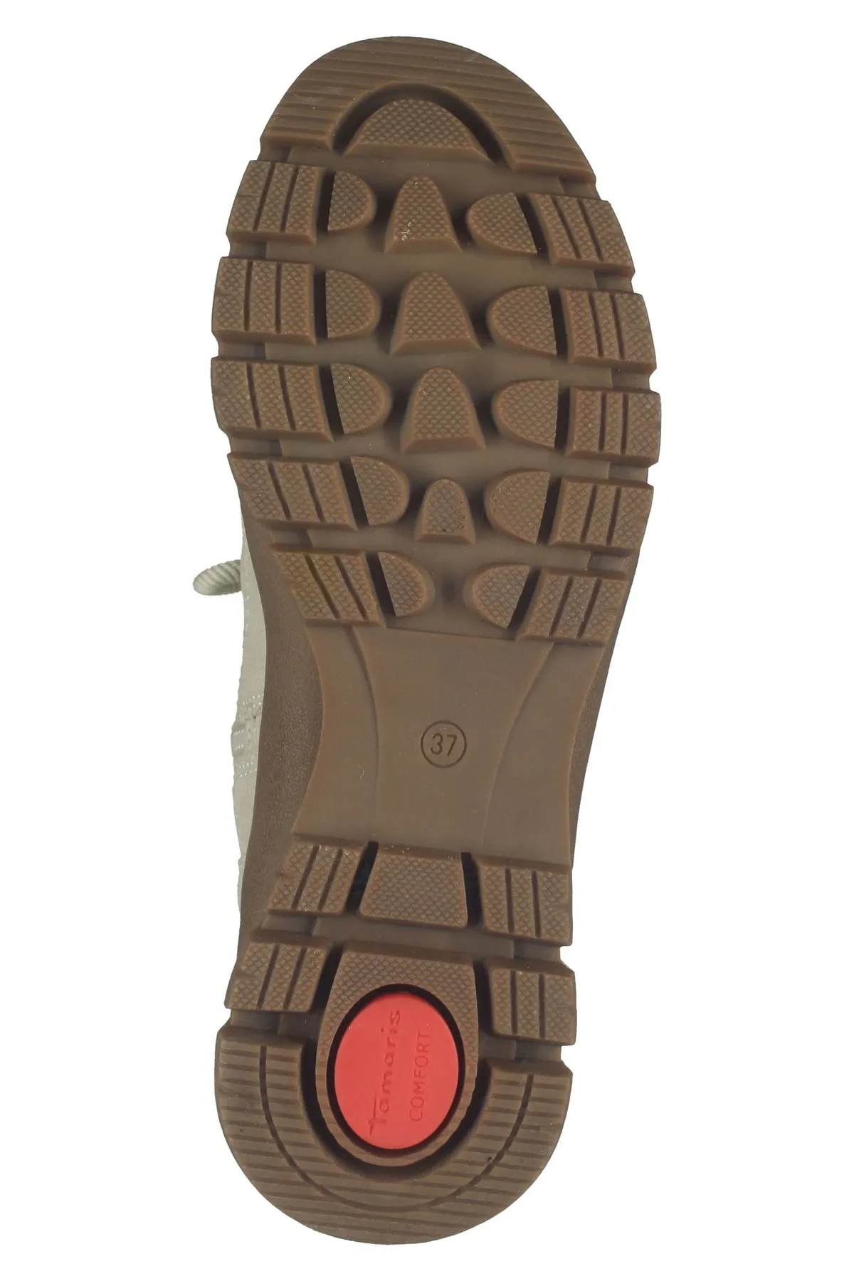 Tamaris Comfort  Stiefelette - Beige - Blockabsatz